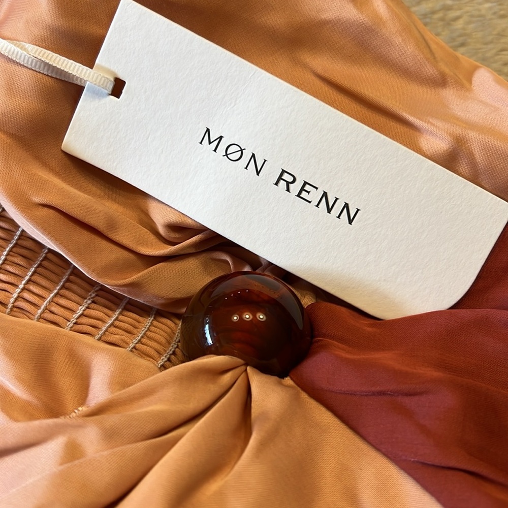 MON RENN Duet Strappy Midi Dress - Picture 16 of 17